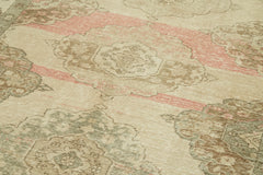 Zile Bej Eskitme Pamuk Yün El Dokuma Halısı 166x342 Agacan