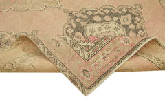 Zile Bej Eskitme Pamuk Yün El Dokuma Halısı 142x392 Agacan