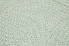 Nepal Geometric Mavi Geometrik Yün Pamuk El Dokuma Halısı 274x366 Agacan