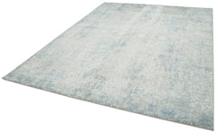 Machine Invista Bej Eskitme Akrilik Viskon El Dokuma Halısı 238x305 Agacan