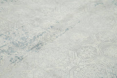 Machine Invista Bej Eskitme Akrilik Viskon El Dokuma Halısı 238x305 Agacan