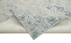 Machine Invista Bej Eskitme Akrilik Viskon El Dokuma Halısı 238x305 Agacan