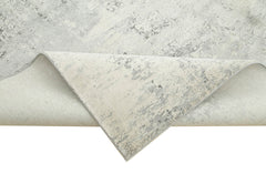 Machine Invista Bej Eskitme Akrilik Viskon El Dokuma Halısı 238x305 Agacan