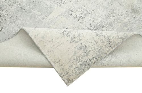 Machine Invista Bej Eskitme Akrilik Viskon El Dokuma Halısı 238x305 Agacan