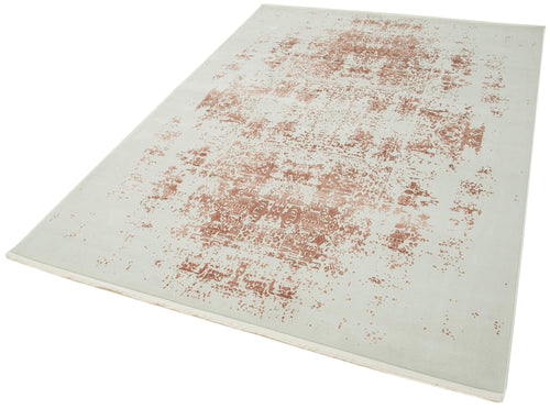 Soho VintageBej Eskitme Akrilik Viskon El Dokuma Halısı 160x230 Agacan