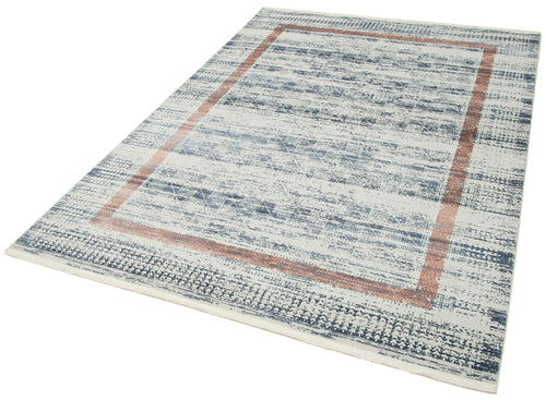 Soho VintageBej Geometrik Akrilik Viskon El Dokuma Halısı 160x230 Agacan