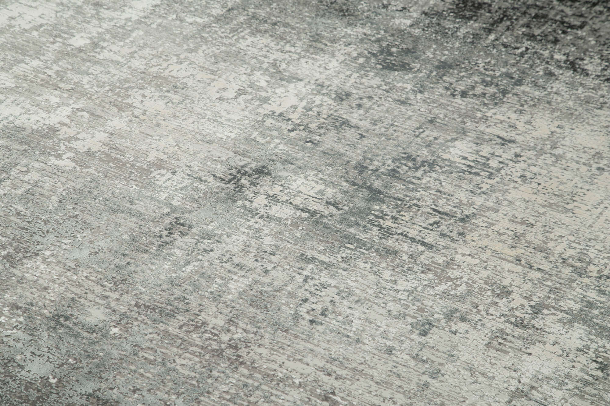 Soho VintageGri Eskitme Viskon Akrilik El Dokuma Halısı 240x340 Agacan