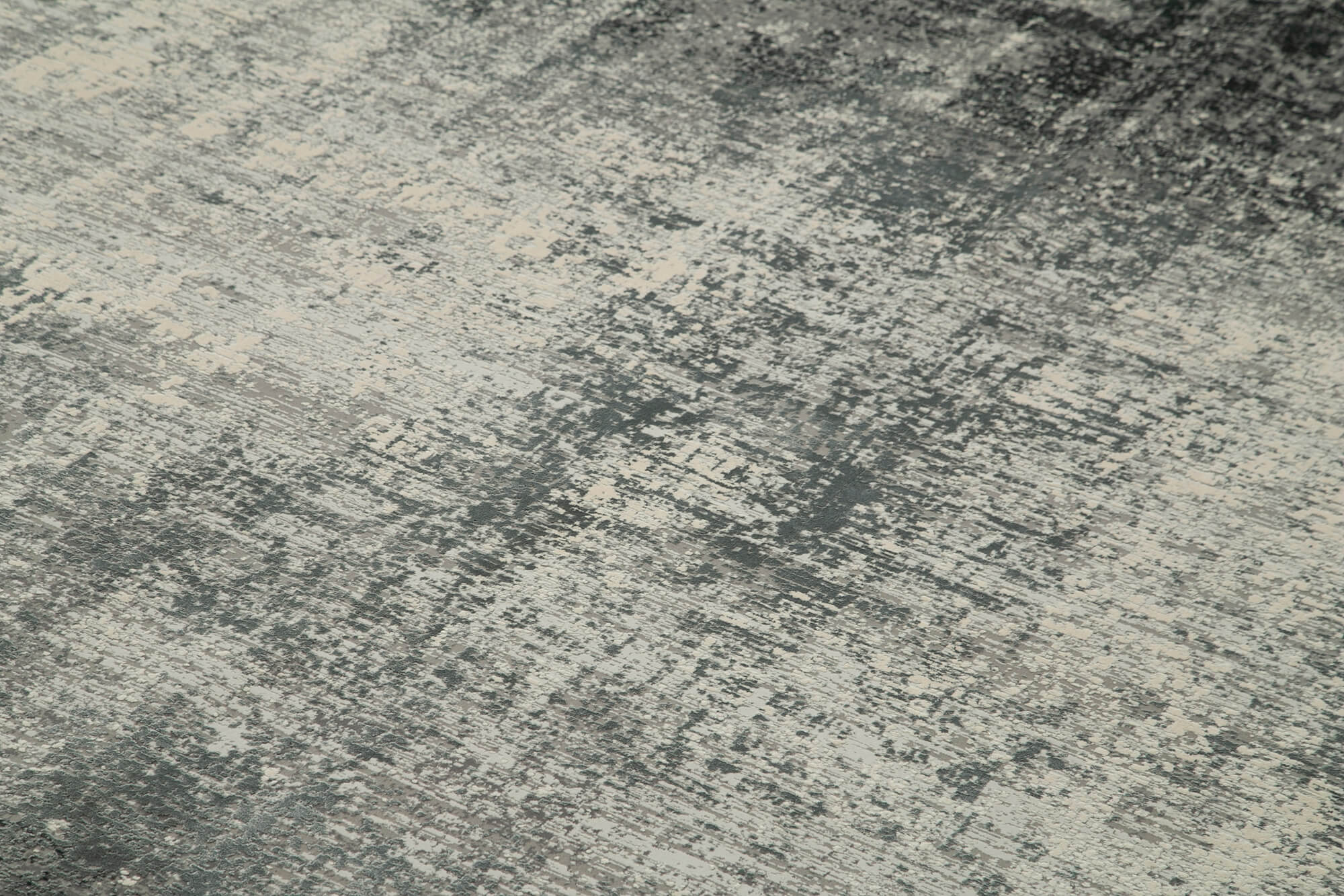 Soho VintageGri Eskitme Viskon Akrilik El Dokuma Halısı 240x340 Agacan