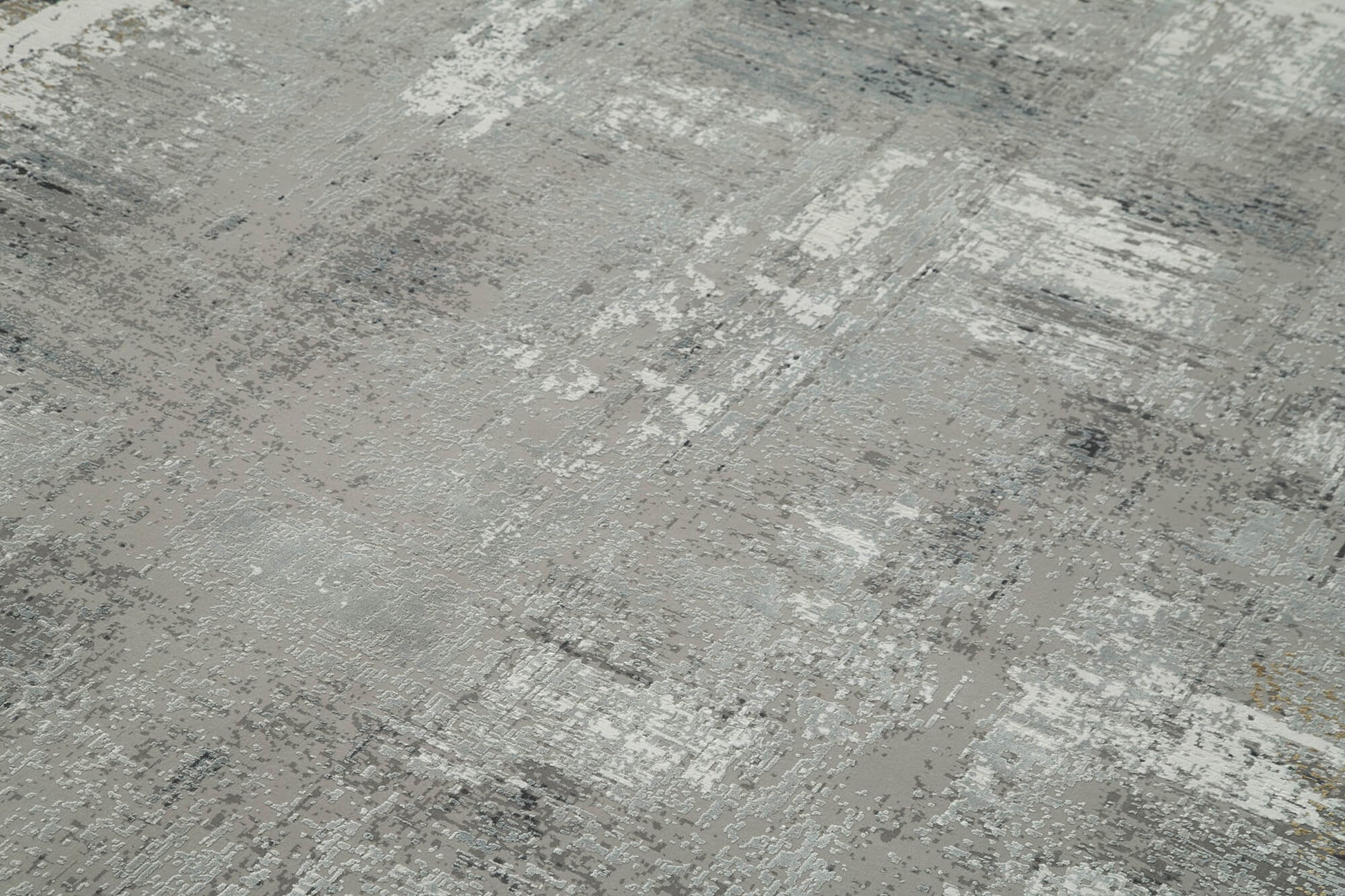 Soho VintageGri Eskitme Viskon Akrilik El Dokuma Halısı 240x300 Agacan