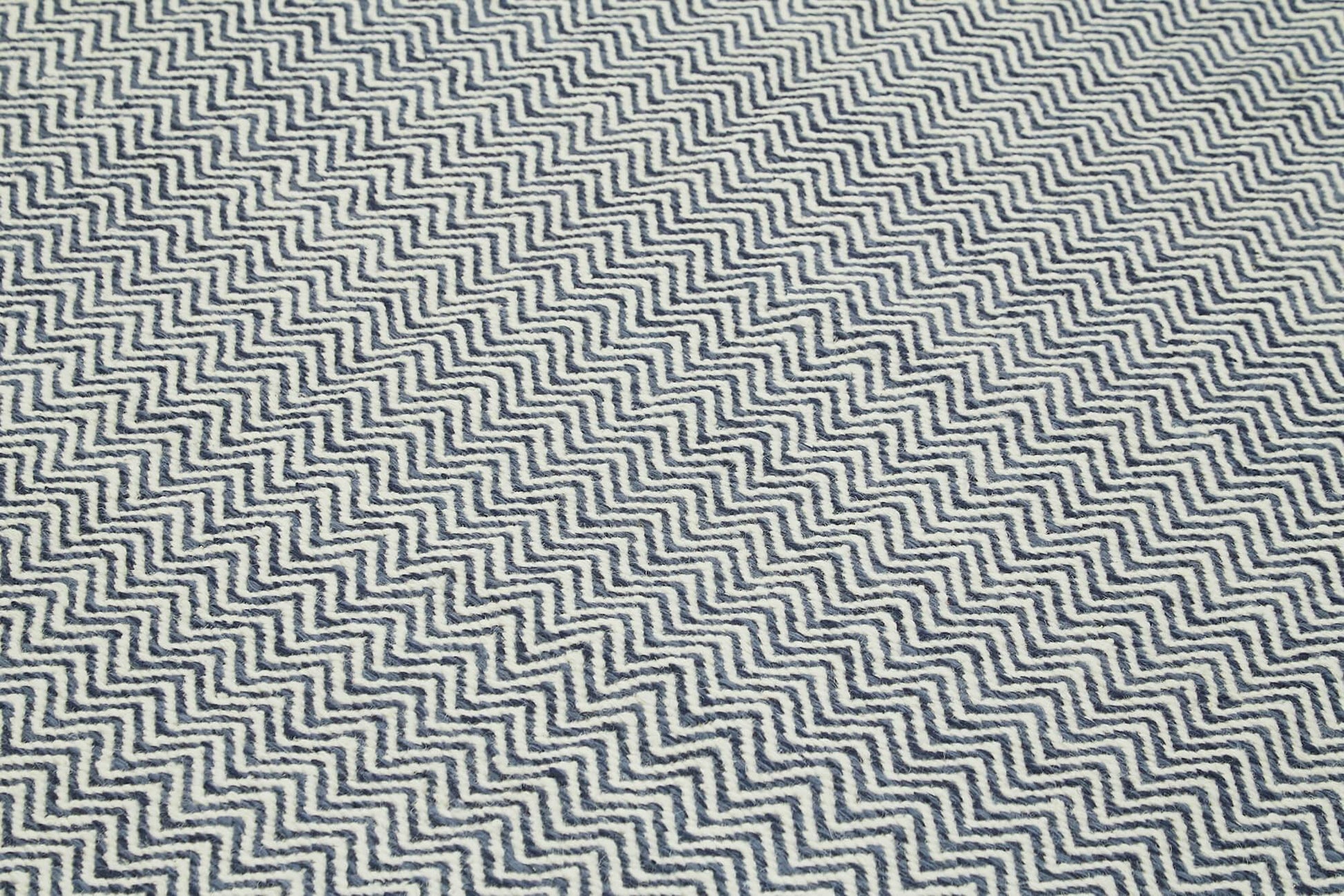Nepal Geometric Gri Geometrik Yün Pamuk El Dokuma Halısı 244x305 Agacan