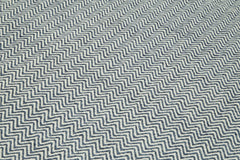 Nepal Geometric Mavi Geometrik Yün Pamuk El Dokuma Halısı 246x305 Agacan