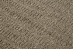 Nepal Geometric Kahverengi Geometrik Yün Pamuk El Dokuma Halısı 183x274 Agacan