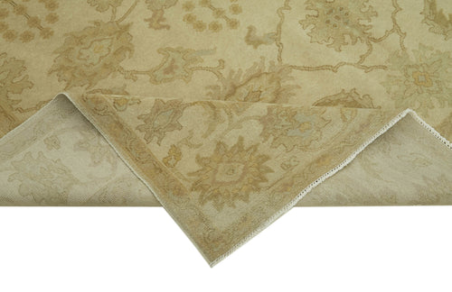 Tebriz Bej Klasik Pamuk Yün El Dokuma Halısı 224x312 Agacan