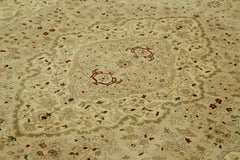 Tebriz Bej Klasik Pamuk Yün El Dokuma Halısı 307x420 Agacan