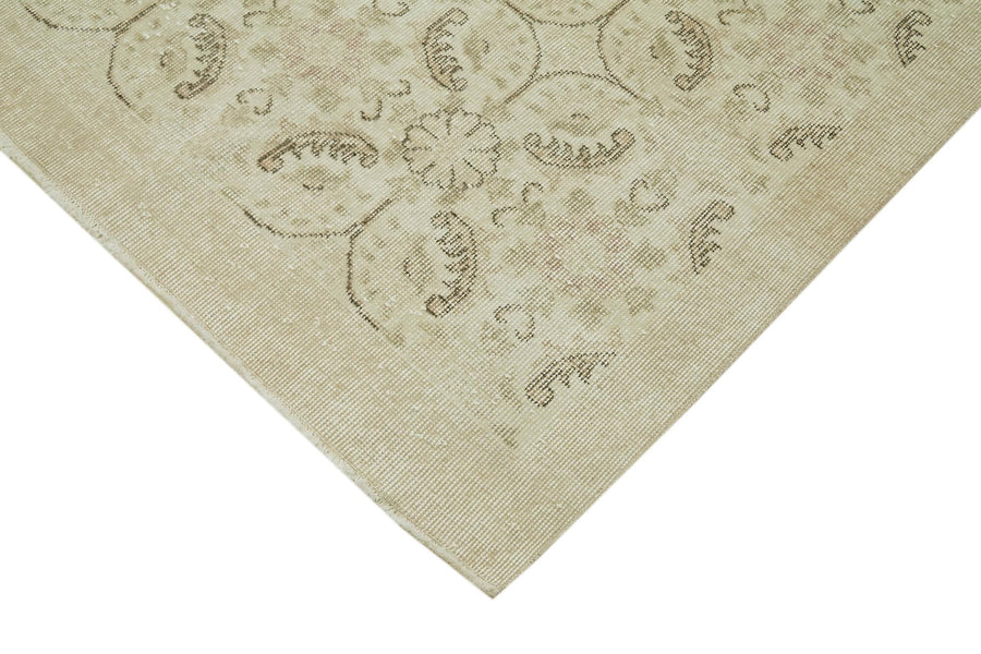 Handgewebter Kelim in Beige mit geometrischem Muster 209x324 cm – im Wohnzimmer