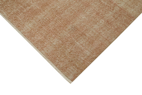 Vintage Kırmızı Eskitme Pamuk Yün El Dokuma Halısı 207x302 Agacan