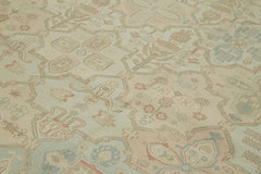 Sumak Bej Klasik Yün Pamuk El Dokuma Halısı 284x414 Agacan