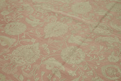 Sumak Bej Klasik Yün Pamuk El Dokuma Halısı 282x408 Agacan