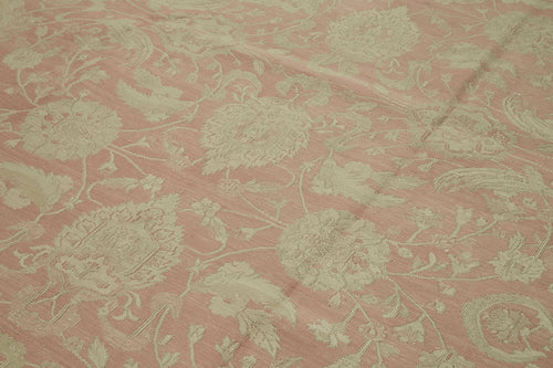 Sumak Bej Klasik Yün Pamuk El Dokuma Halısı 282x408 Agacan