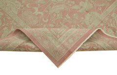 Sumak Bej Klasik Yün Pamuk El Dokuma Halısı 282x408 Agacan