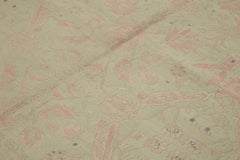 Sumak Bej Klasik Yün Pamuk El Dokuma Halısı 251x351 Agacan