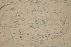 Sumak Bej Klasik Yün Pamuk El Dokuma Halısı 287x410 Agacan