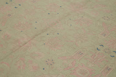 Sumak Bej Klasik Yün Pamuk El Dokuma Halısı 283x400 Agacan