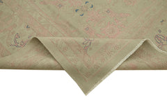 Sumak Bej Klasik Yün Pamuk El Dokuma Halısı 283x400 Agacan