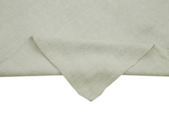 Kendir Beyaz Geometrik Hemp El Dokuma Halısı 166x404 Agacan
