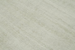 Kendir Beyaz Geometrik Hemp El Dokuma Halısı 240x345 Agacan