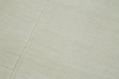 Kendir Beyaz Geometrik Hemp El Dokuma Halısı 178x436 Agacan