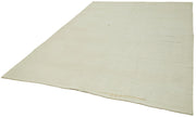 Kendir Bej Geometrik Hemp El Dokuma Halısı 210x292 Agacan
