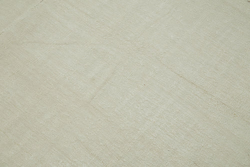 Kendir Bej Geometrik Hemp El Dokuma Halısı 210x292 Agacan