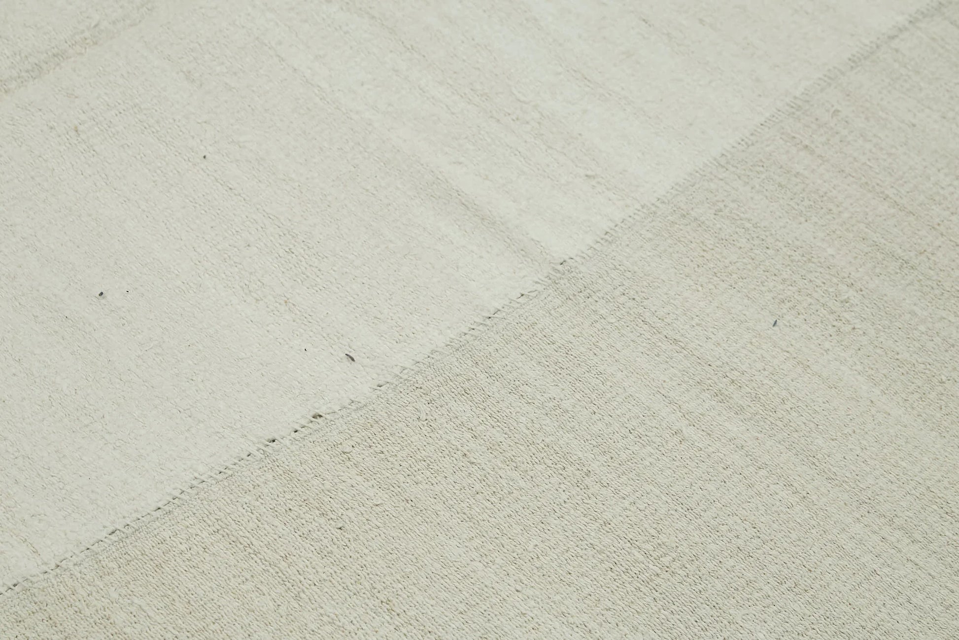 Kendir Beyaz Geometrik Hemp El Dokuma Halısı 330x449 Agacan