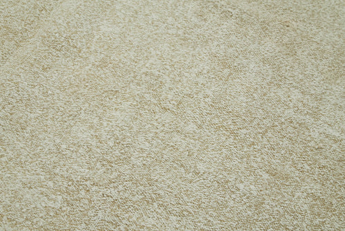 Kendir Bej Geometrik Hemp El Dokuma Halısı 155x290 Agacan