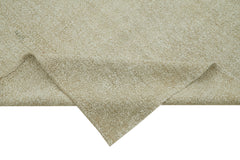 Kendir Bej Geometrik Hemp El Dokuma Halısı 155x290 Agacan