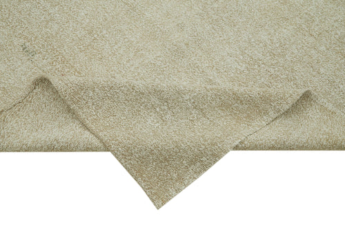 Kendir Bej Geometrik Hemp El Dokuma Halısı 155x290 Agacan