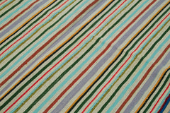 Kendir Beyaz Geometrik Hemp El Dokuma Halısı 168x253 Agacan