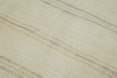 Kendir Bej Geometrik Hemp El Dokuma Halısı 180x280 Agacan