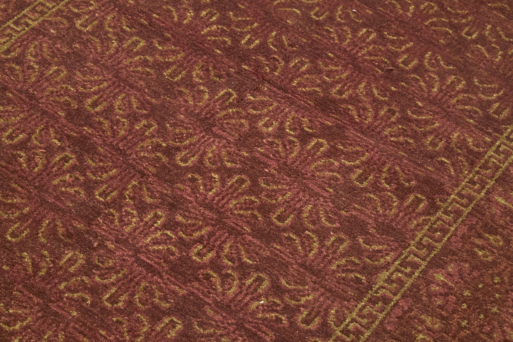 Tebriz Kırmızı Klasik Yün Pamuk El Dokuma Halısı 123x184 Agacan