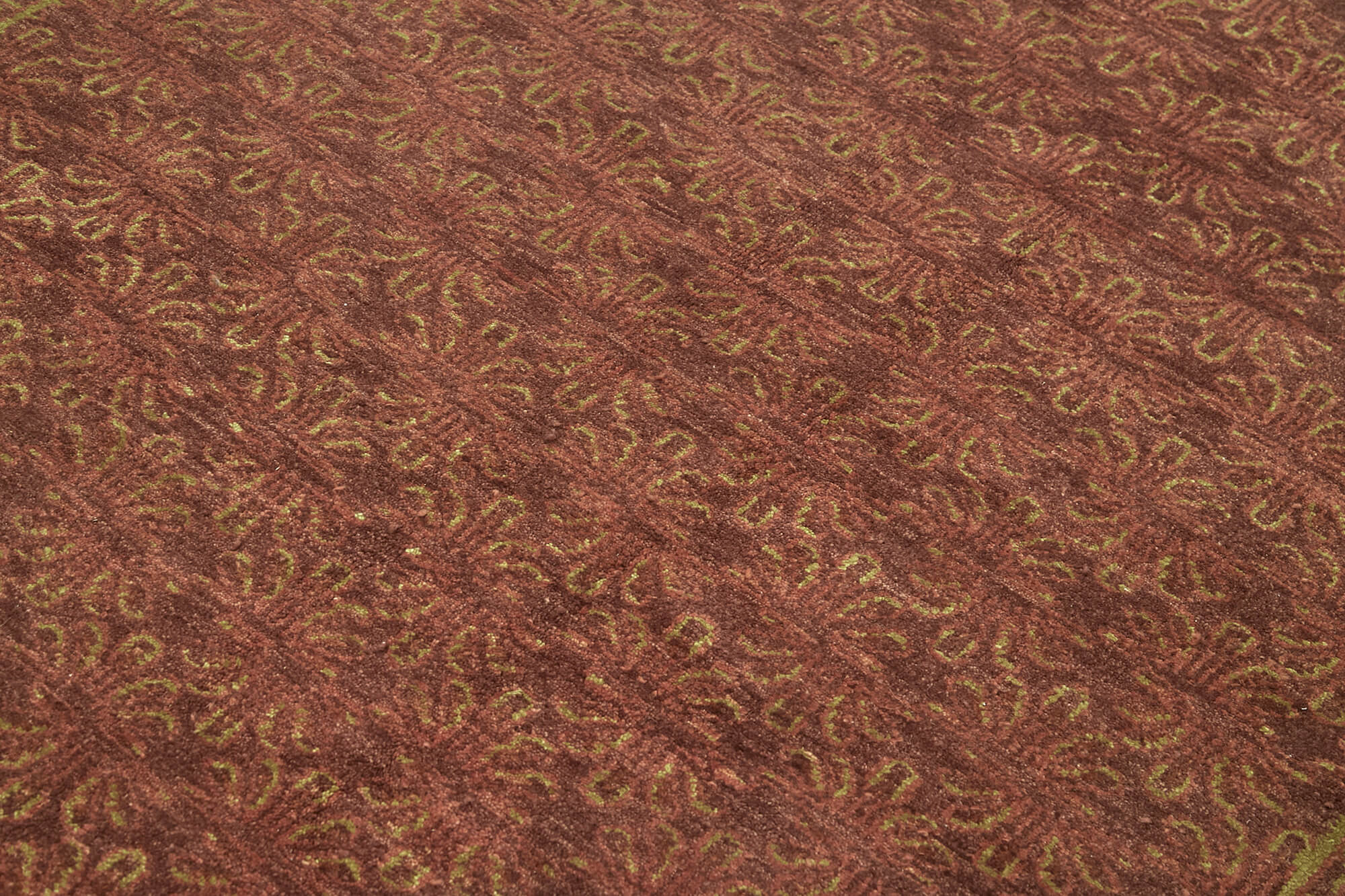 Tebriz Kırmızı Klasik Yün Pamuk El Dokuma Halısı 205x276 Agacan