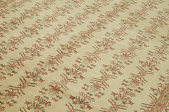 Tebriz Bej Klasik Yün Pamuk El Dokuma Halısı 212x287 Agacan