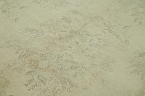 Tebriz Bej Klasik Yün Pamuk El Dokuma Halısı 202x268 Agacan