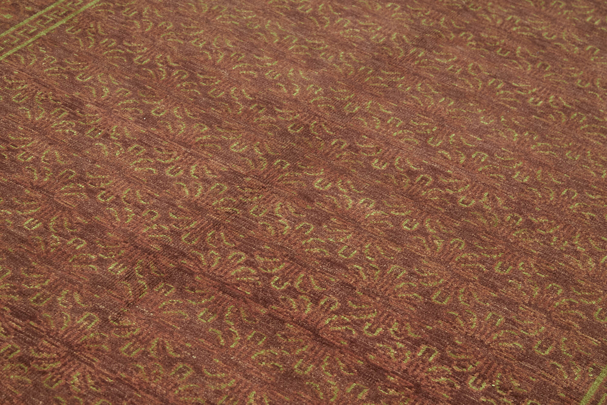 Tebriz Kırmızı Klasik Yün Pamuk El Dokuma Halısı 205x278 Agacan