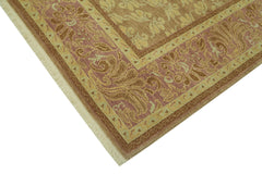 Tebriz Bej Klasik Yün Pamuk El Dokuma Halısı 202x275 Agacan