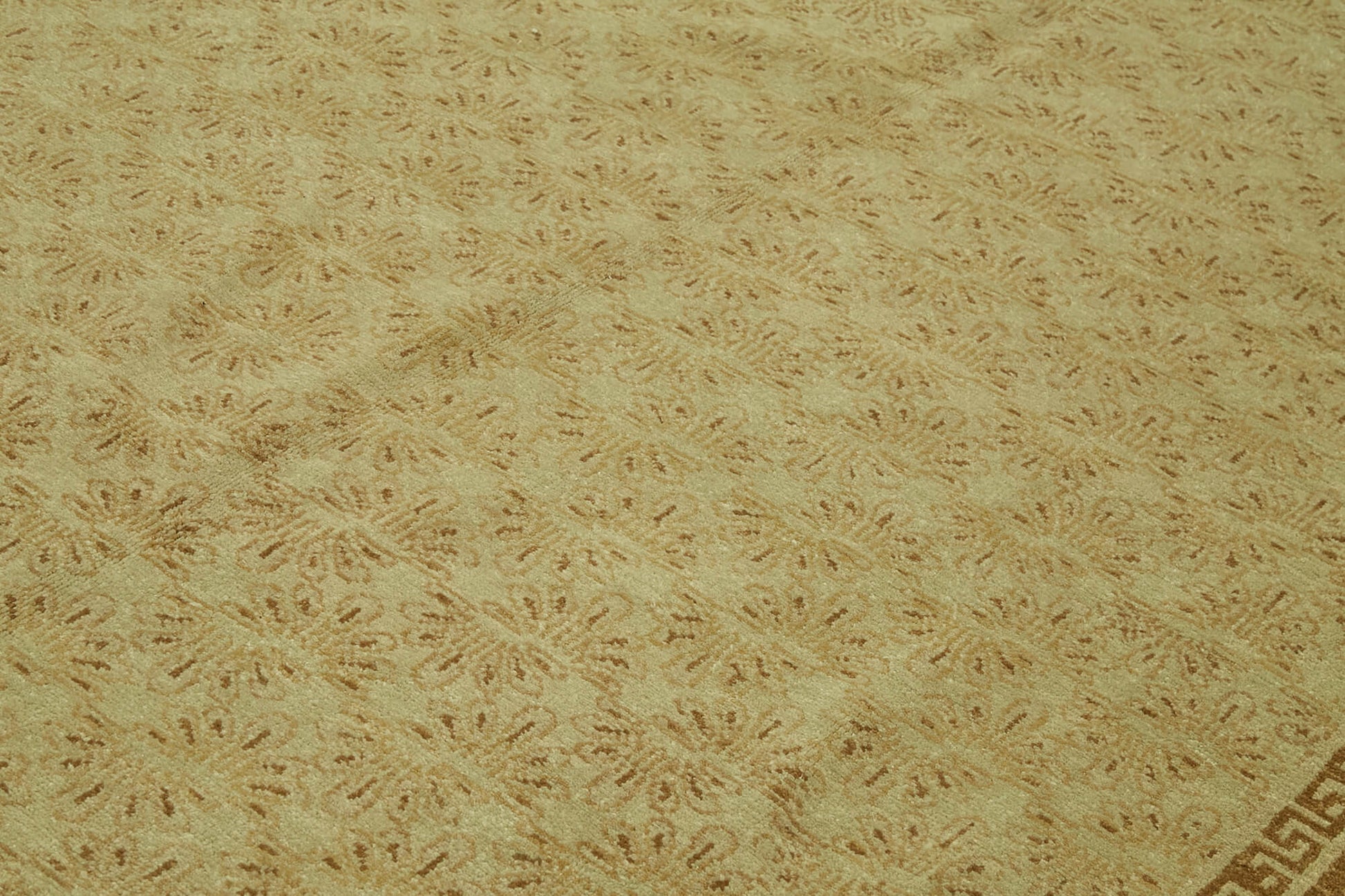 Tebriz Bej Klasik Yün Pamuk El Dokuma Halısı 250x323 Agacan