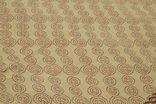 Tebriz Bej Klasik Yün Pamuk El Dokuma Halısı 202x283 Agacan