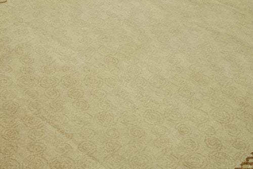 Tebriz Bej Klasik Yün Pamuk El Dokuma Halısı 208x313 Agacan