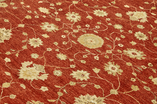 Tebriz Bej Klasik Yün Pamuk El Dokuma Halısı 247x300 Agacan