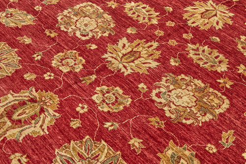 Tebriz Bej Klasik Yün Pamuk El Dokuma Halısı 246x298 Agacan